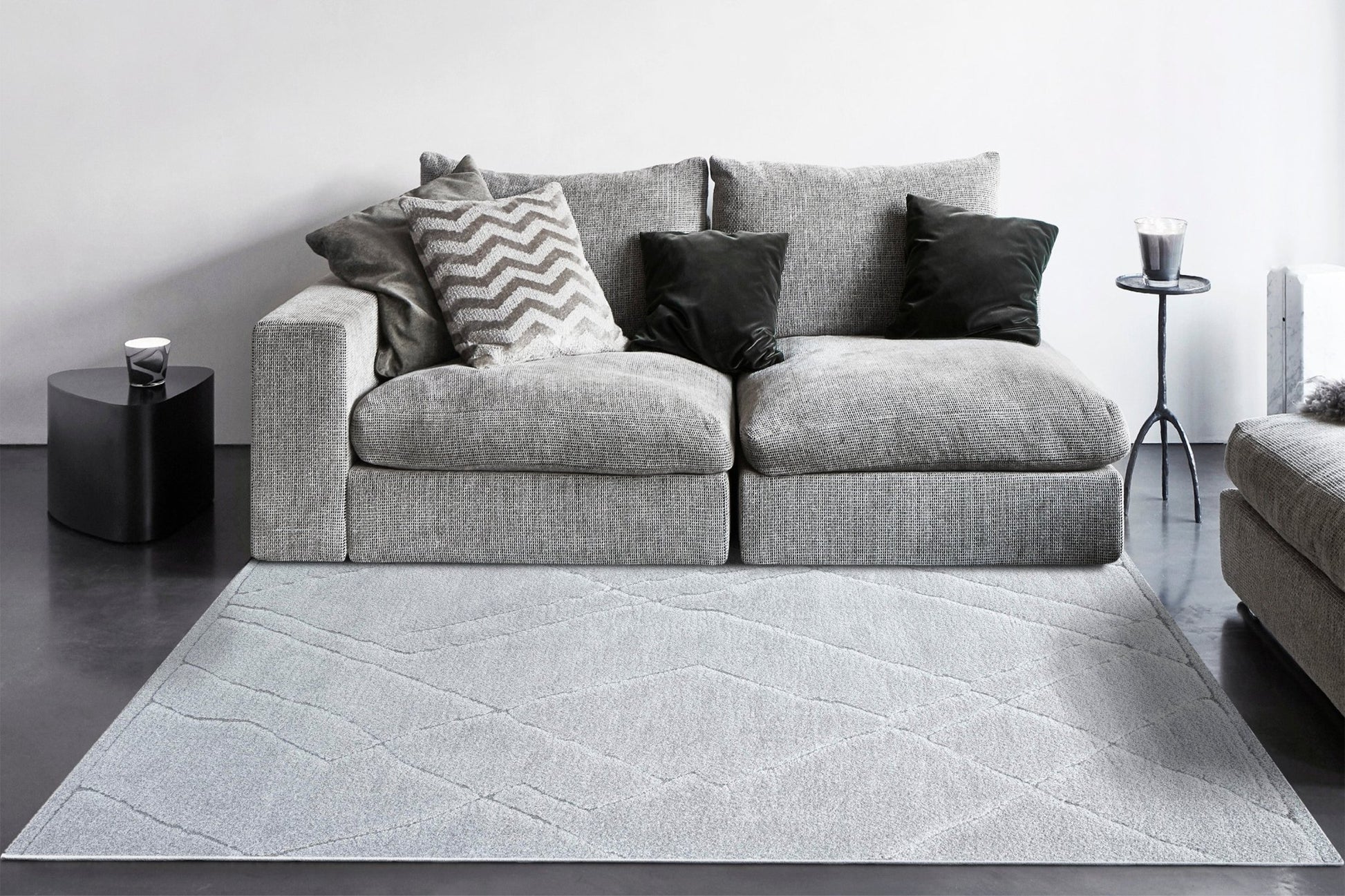 Dynamic Rugs Masai 14005 Grey Modern Machine - Made Rug - Rugs - Dynamic Rugs - Atlanta Designer Rugs