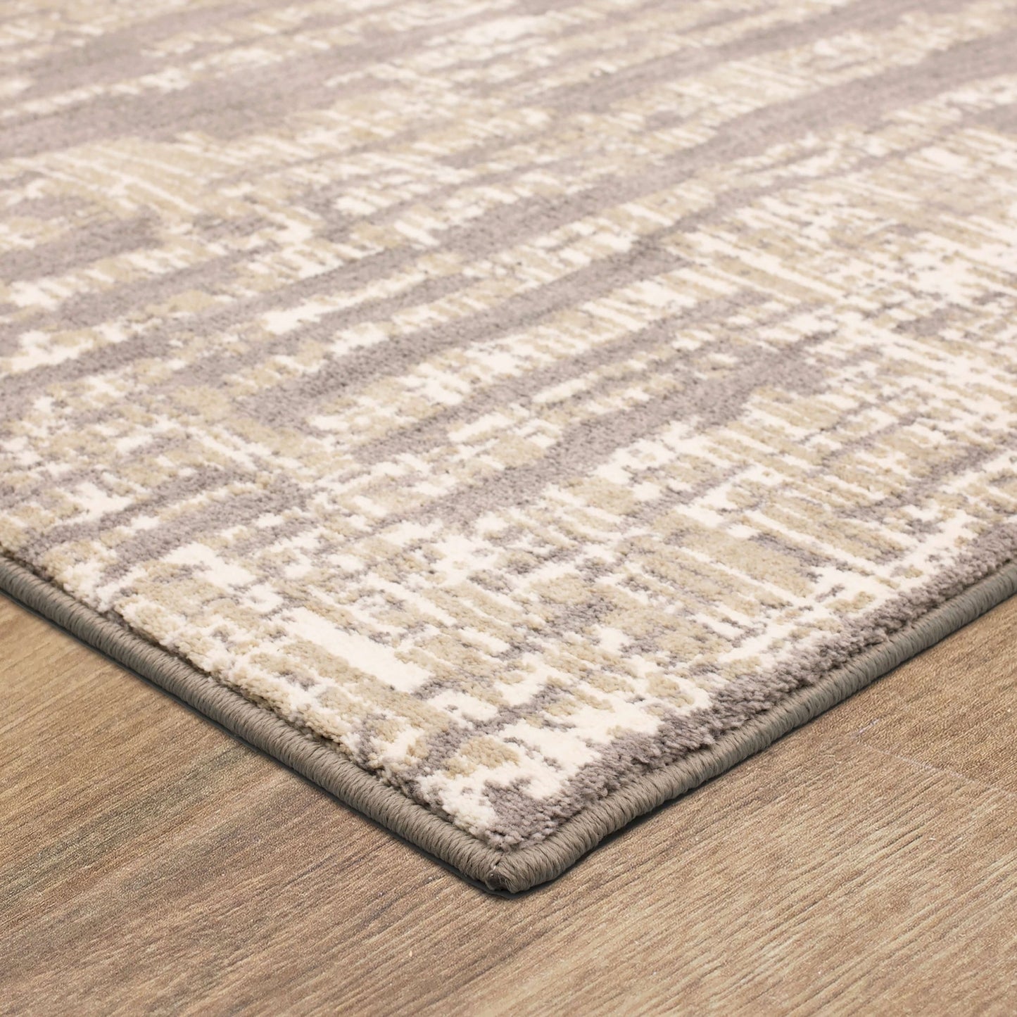 Karastan Soiree 91967 Grey Modern/Contemporary Machinemade Rug - Rugs - Karastan - Atlanta Designer Rugs