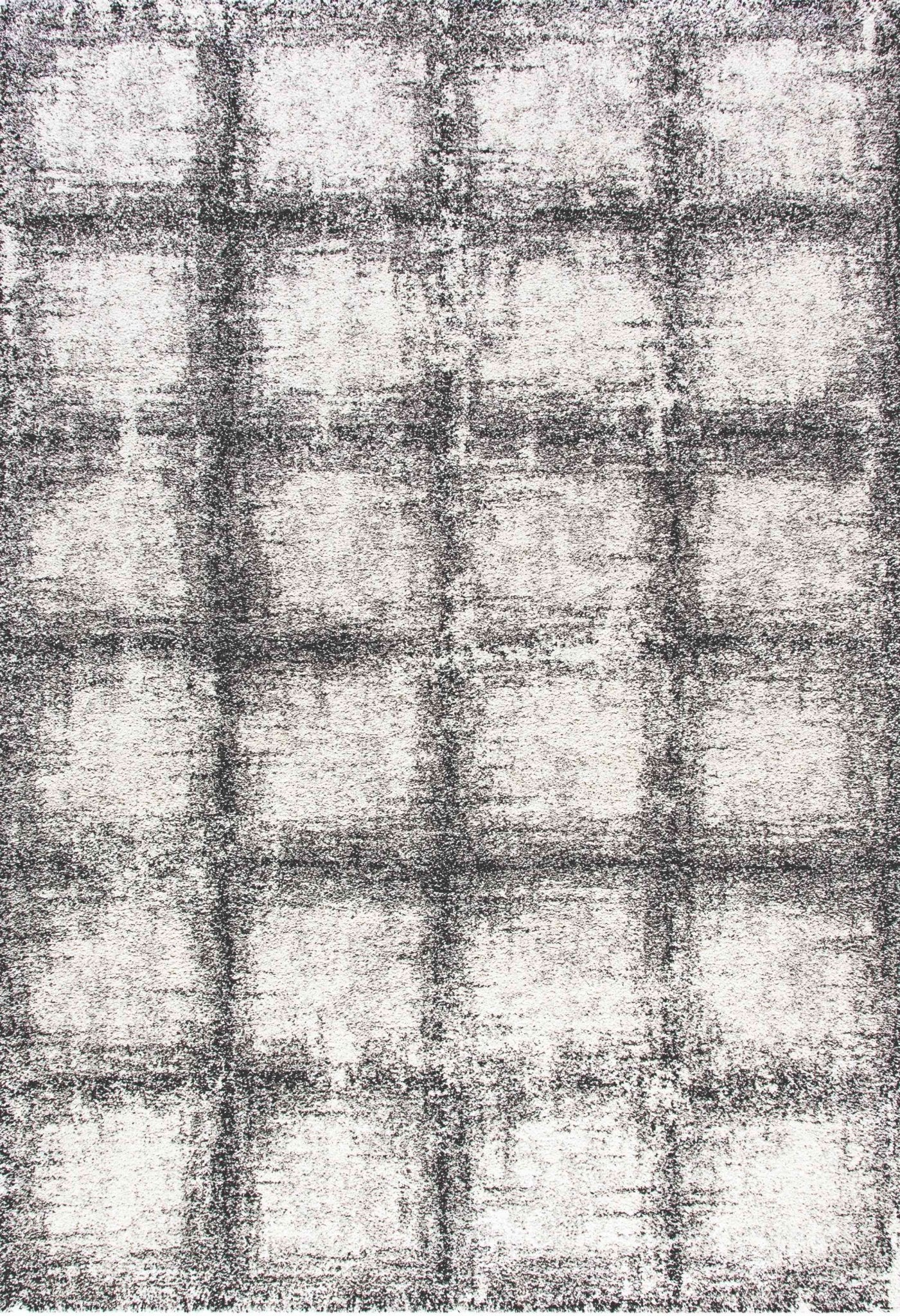 Dynamic Rugs Mehari 23095 Black White Contemporary Machine - Made Rug - Rugs - Dynamic Rugs - Atlanta Designer Rugs