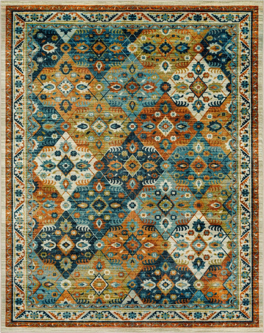 Karastan Kaleidoscope ZS013 Multi Traditional Machinemade Rug - Rugs - Karastan - Atlanta Designer Rugs