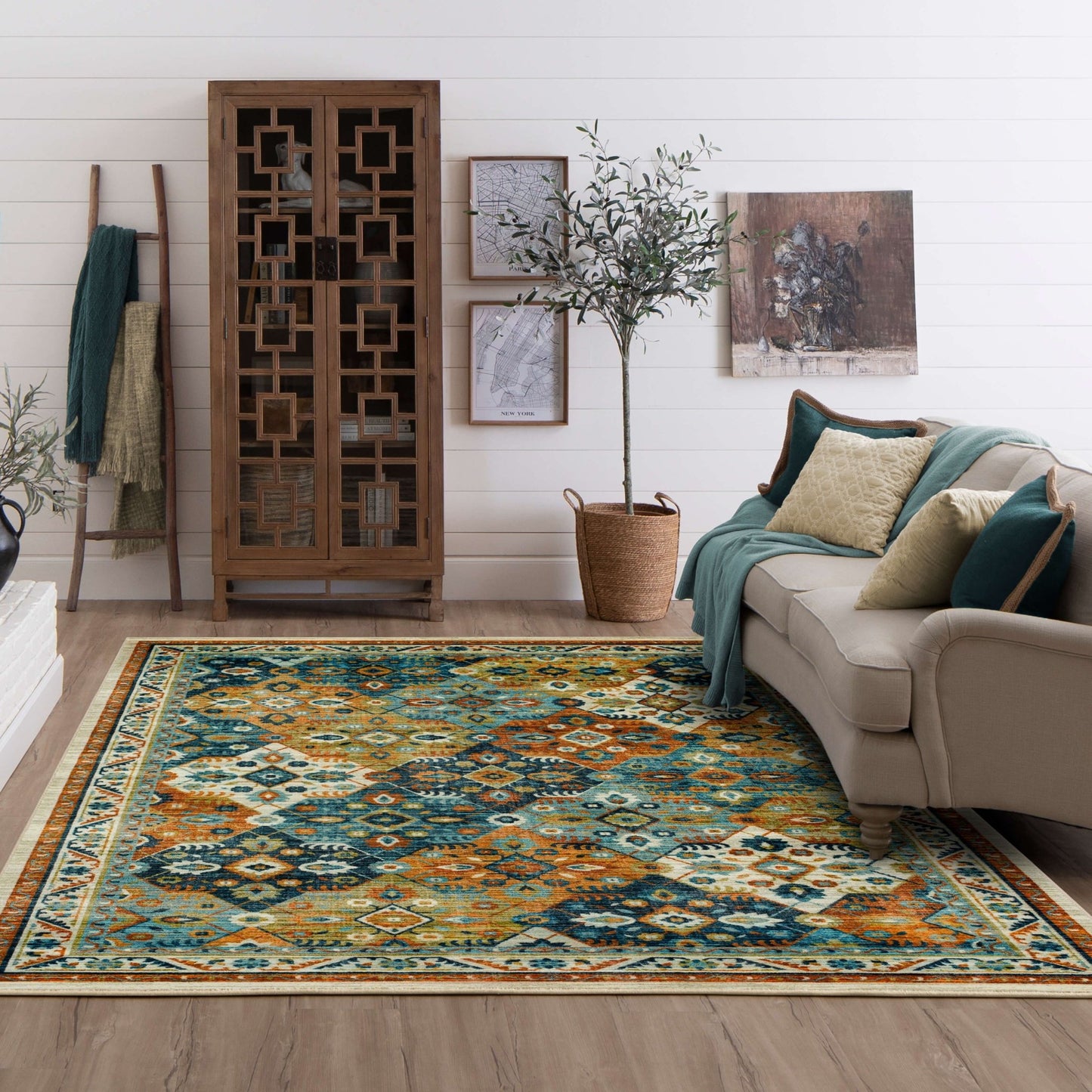 Karastan Kaleidoscope ZS013 Multi Traditional Machinemade Rug - Rugs - Karastan - Atlanta Designer Rugs