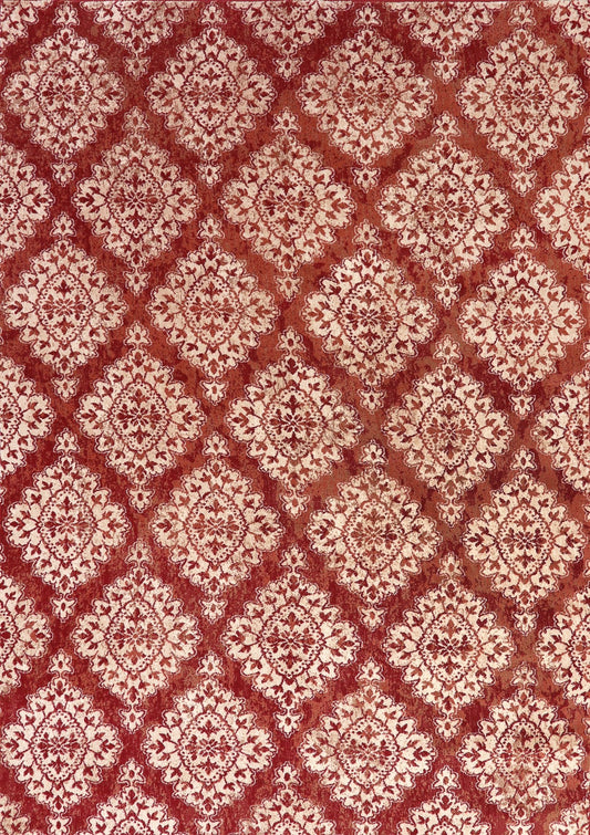 Dynamic Rugs Melody 985015 Terracotta Transitional Machine - Made Rug - Rugs - Dynamic Rugs - Atlanta Designer Rugs