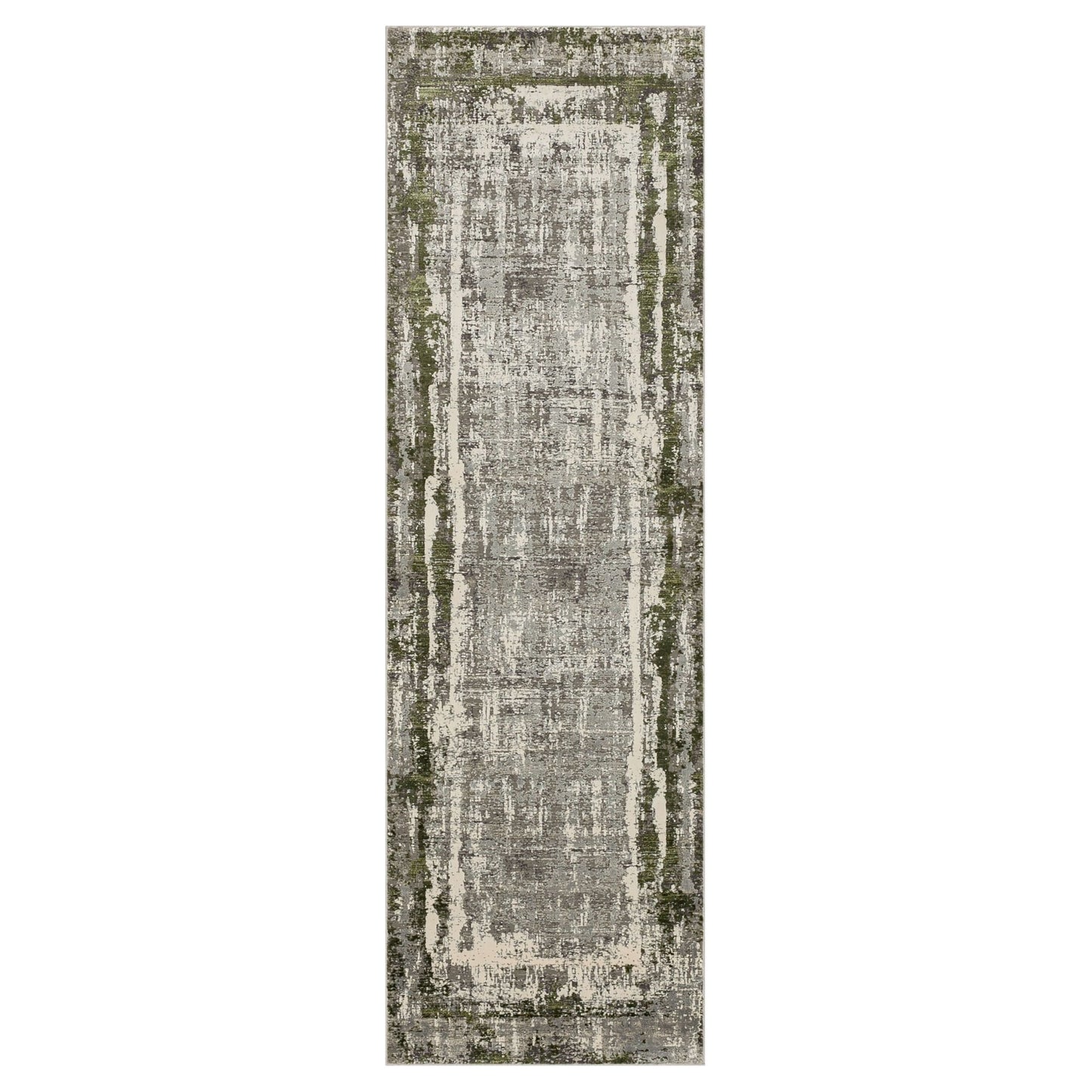 Karastan Tryst R1085 Gray Green Machinemade Rug - Rugs - Karastan - Atlanta Designer Rugs