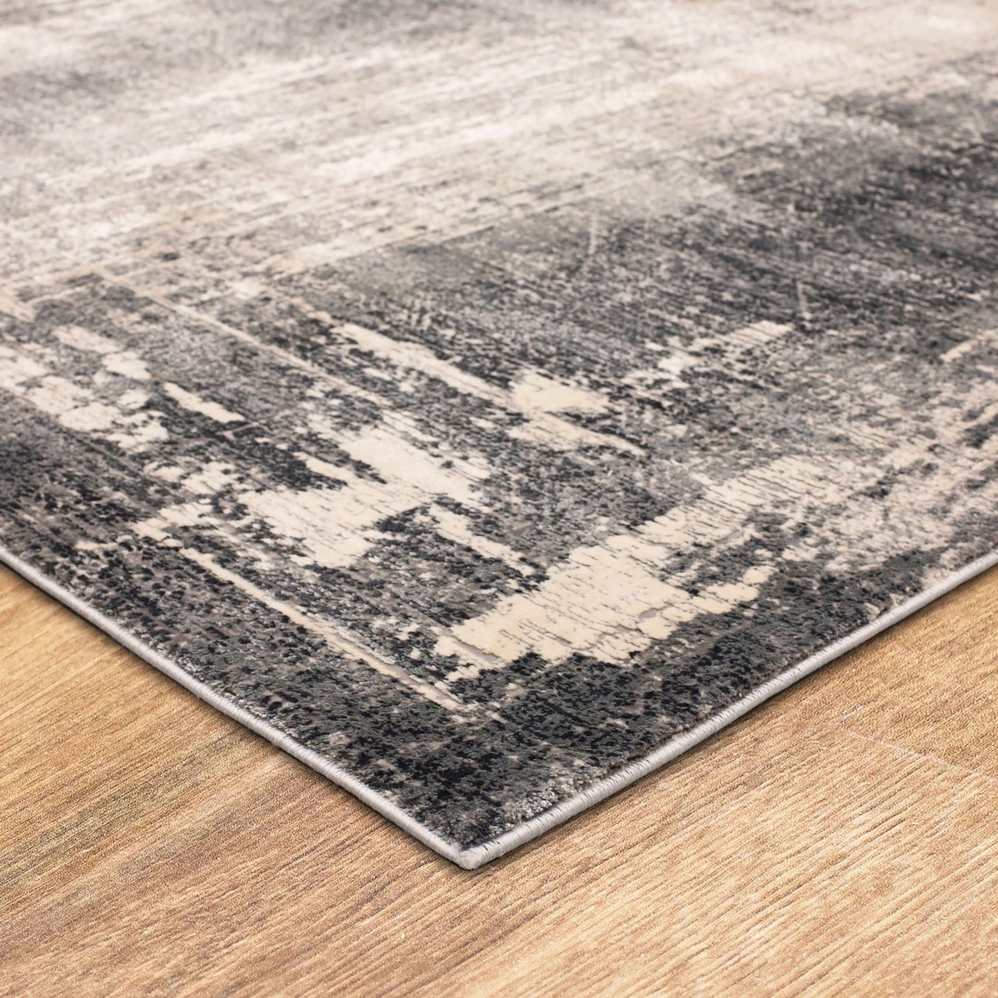 Karastan Tryst RG077 Grey Modern/Contemporary Machinemade Rug - Rugs - Karastan - Atlanta Designer Rugs