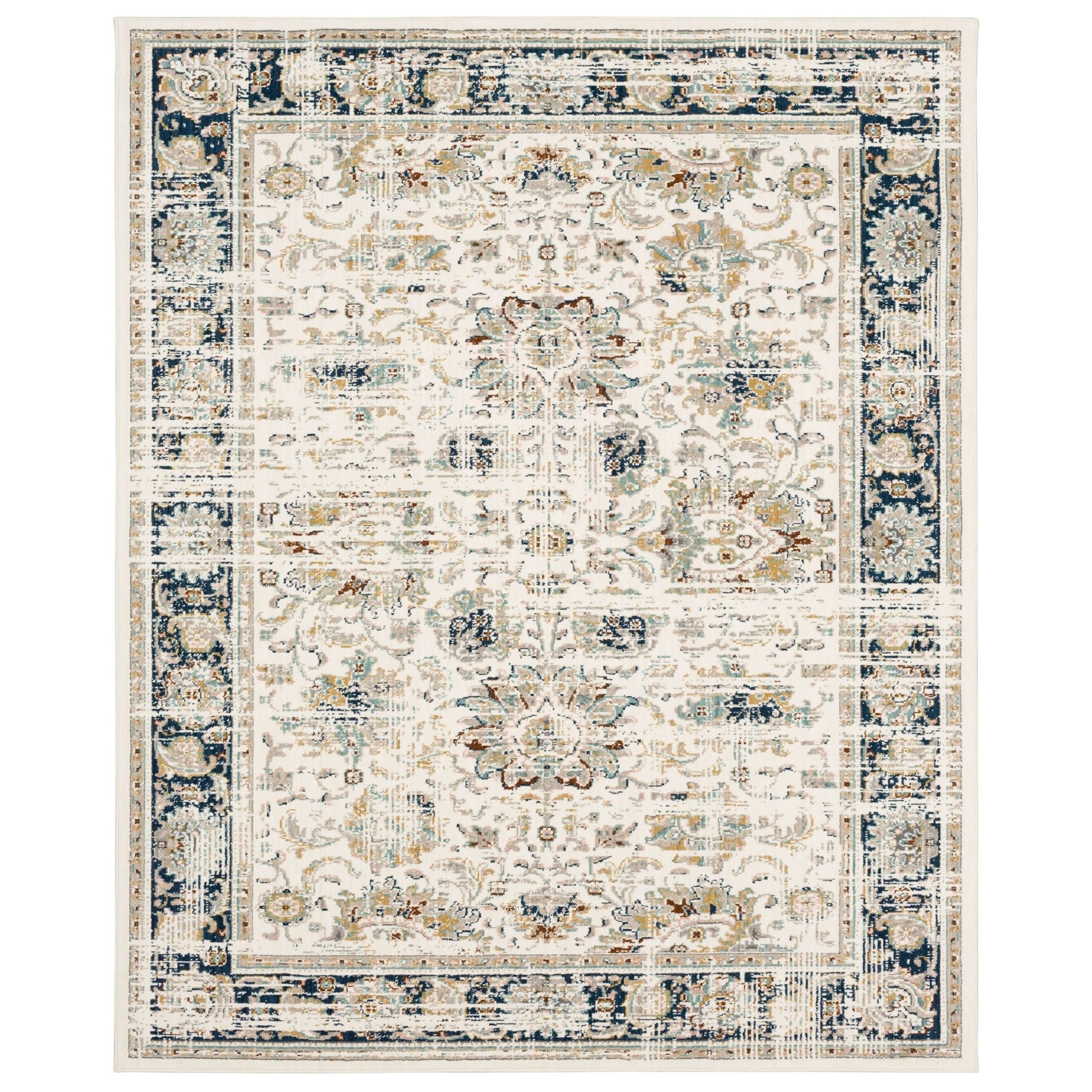 Karastan Zephyr 92119 Alabaster Traditional Machinemade Rug - Rugs - Karastan - Atlanta Designer Rugs