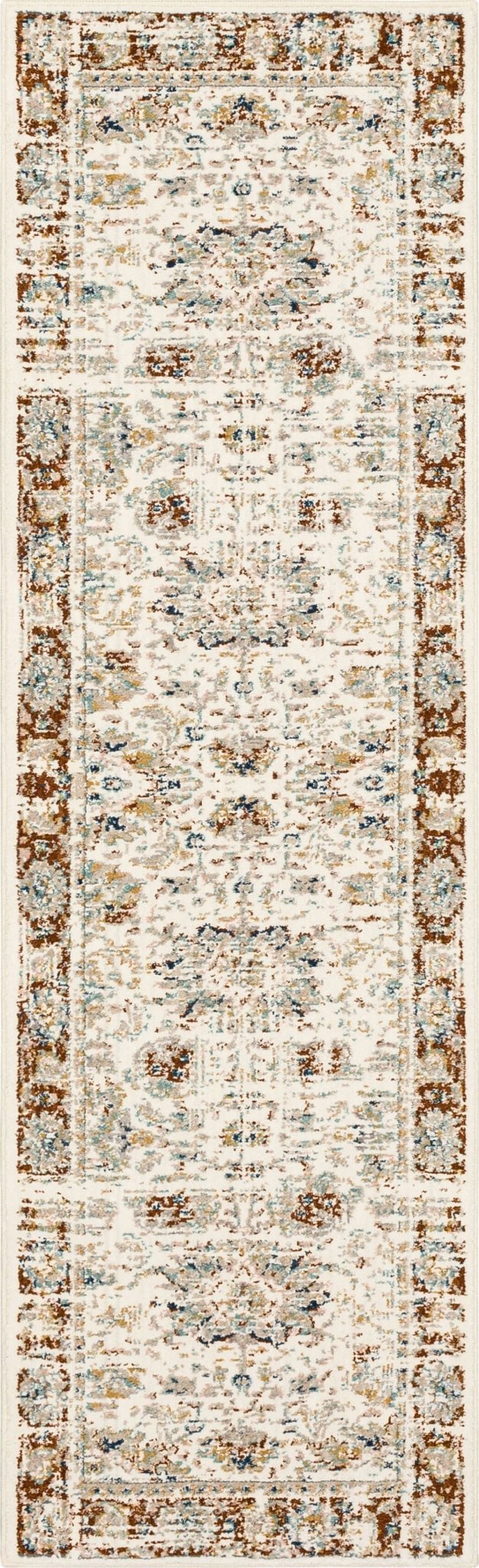 Karastan Zephyr 92119 Rust Traditional Machinemade Rug - Rugs - Karastan - Atlanta Designer Rugs