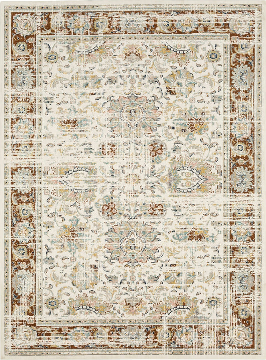 Karastan Zephyr 92119 Rust Traditional Machinemade Rug - Rugs - Karastan - Atlanta Designer Rugs