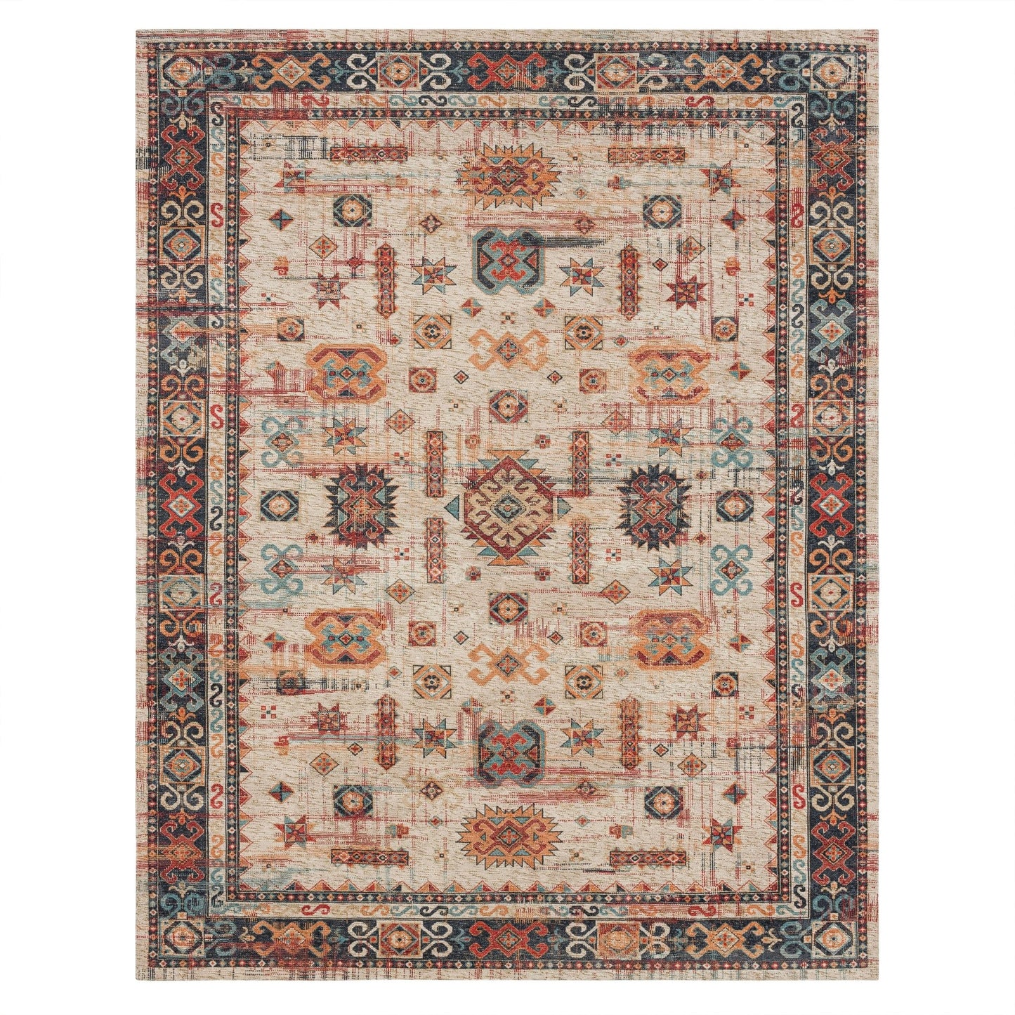 Karastan Zula R1201 Beige Machinemade Rug - Rugs - Karastan - Atlanta Designer Rugs