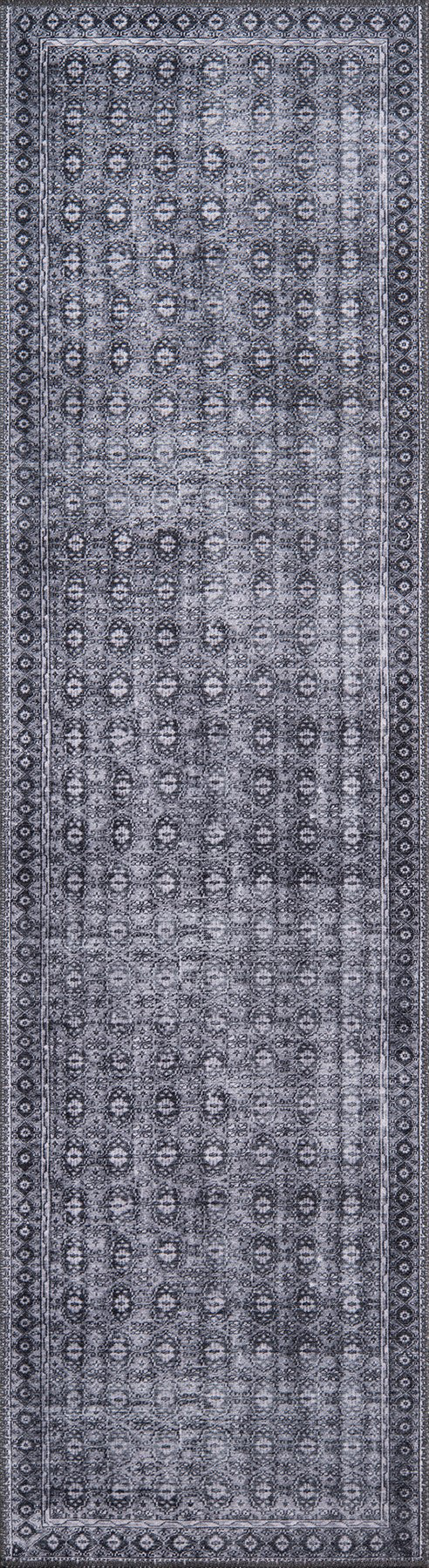 Momeni Afshar AFS28 Charcoal Traditional Machine Made Rug