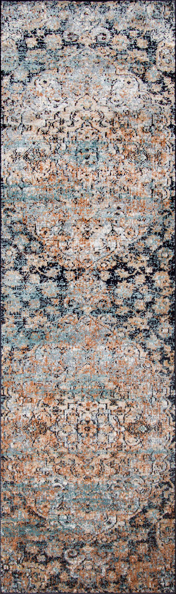 Momeni Amelia AM-01 Navy Traditional Machine Made Rug