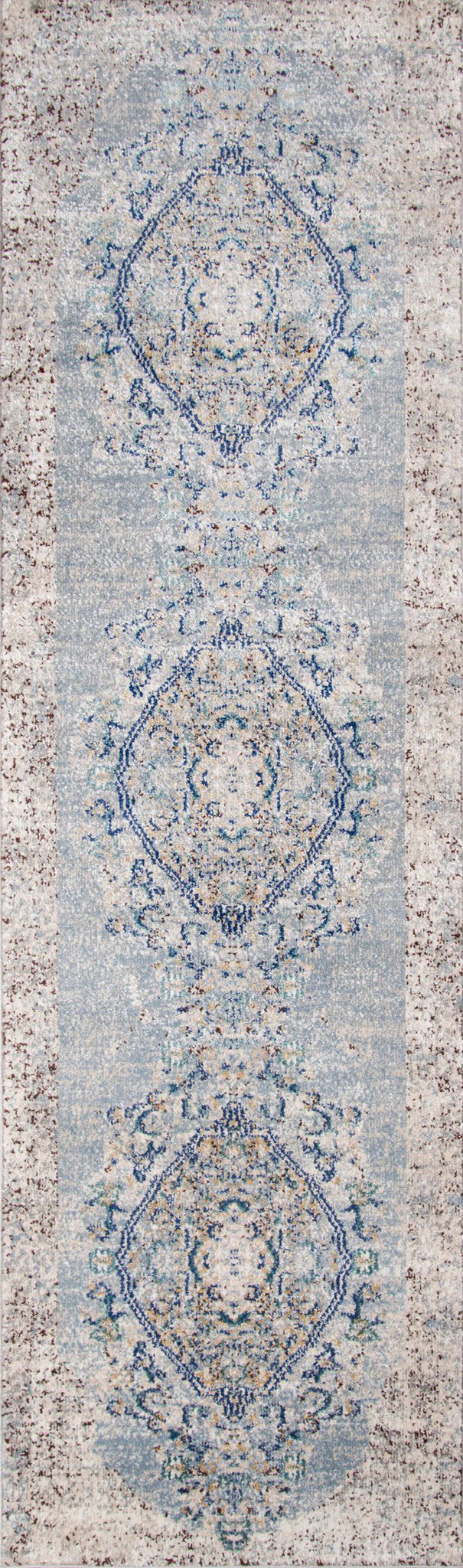 Momeni Amelia AM-02 Light Blue Traditional Machine Made Rug