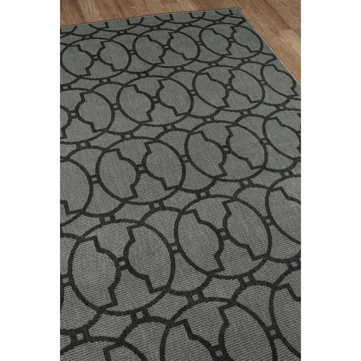 Momeni Baja BAJ11 Charcoal Contemporary Machine Made Rug