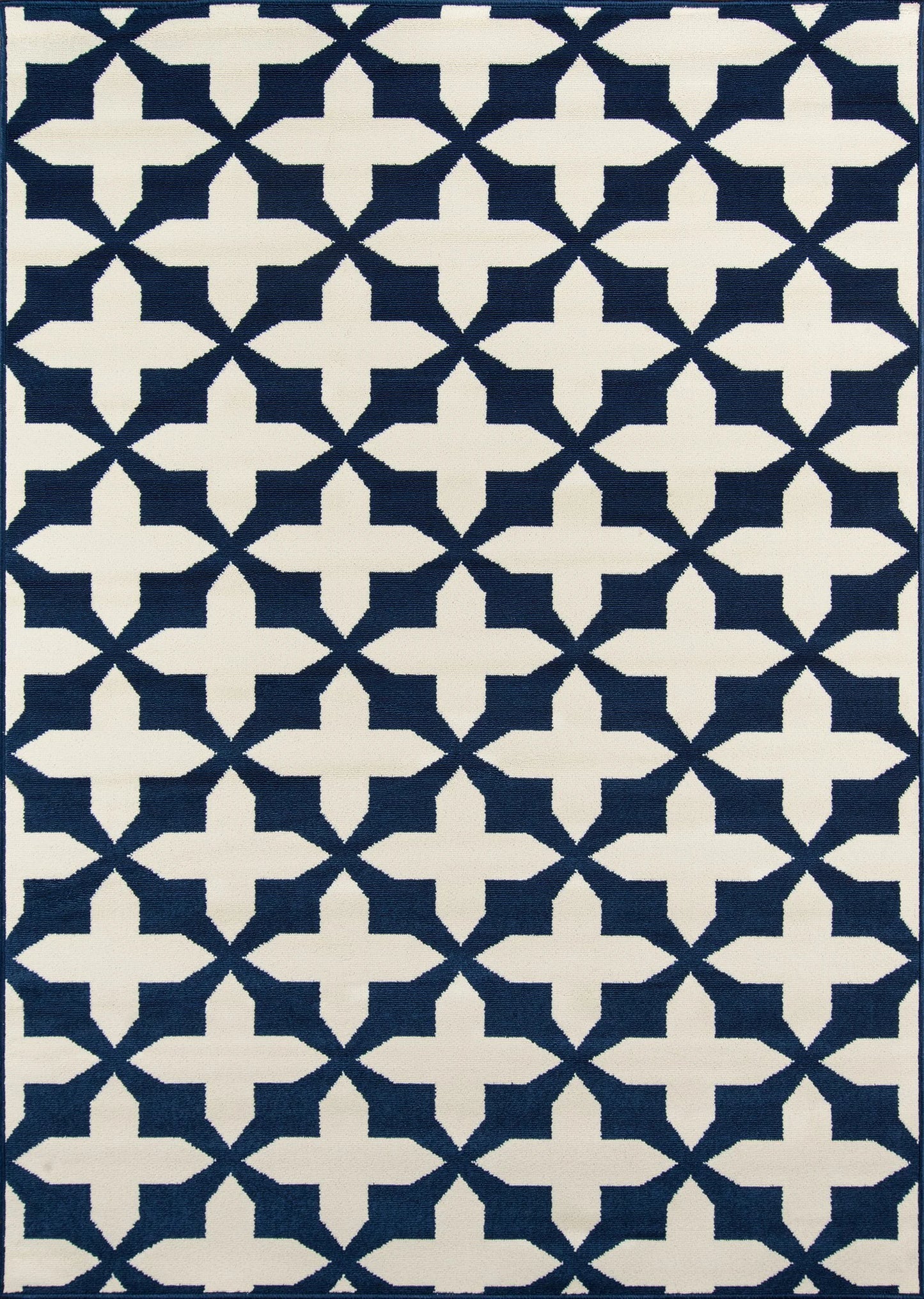 Momeni Baja BAJ12 Navy Contemporary Machine Made Rug