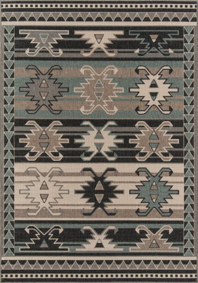 Momeni Baja BAJ19 Sage Casual Machine Made Rug