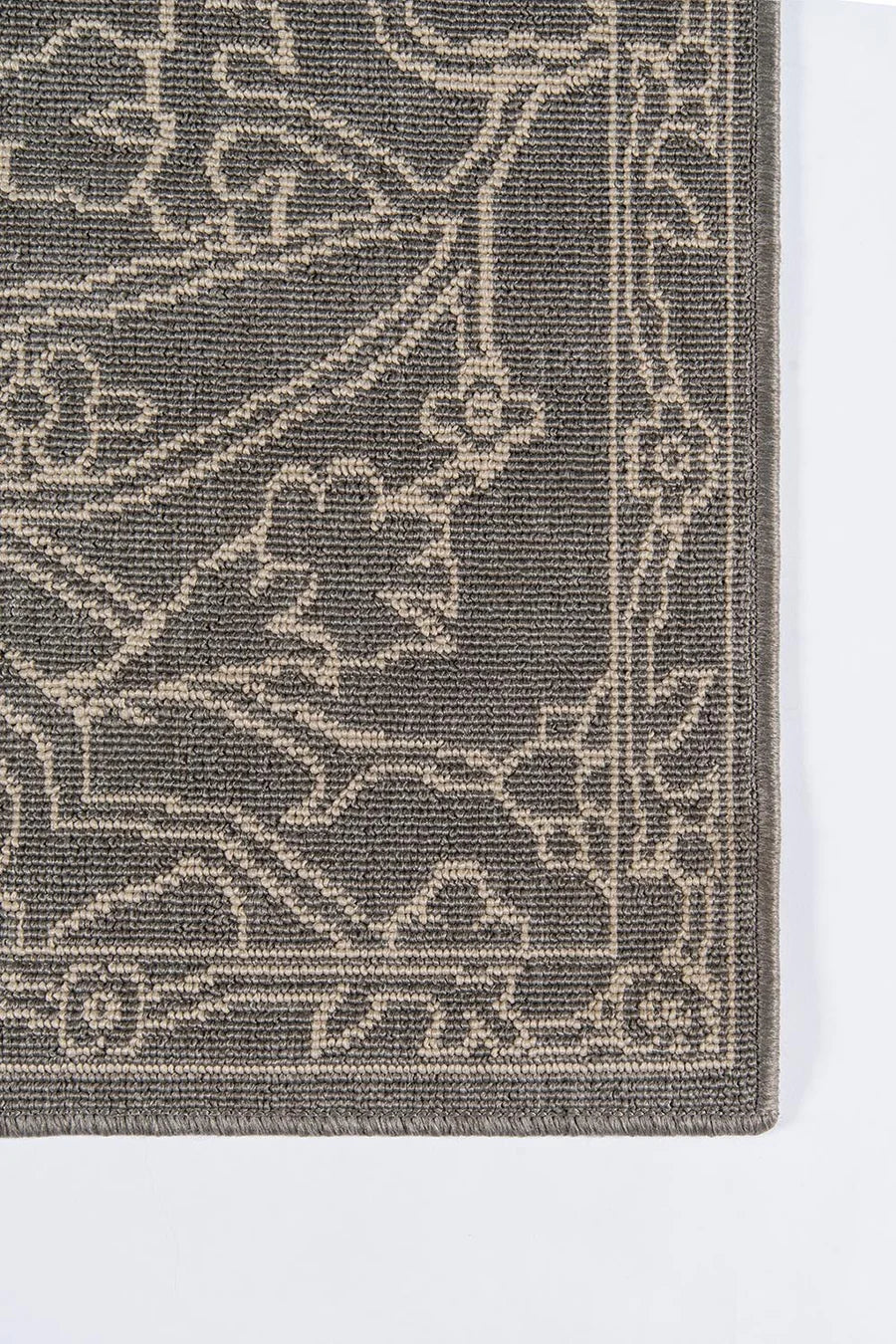 Momeni Baja BAJ22 Grey Traditional Machine Made Rug