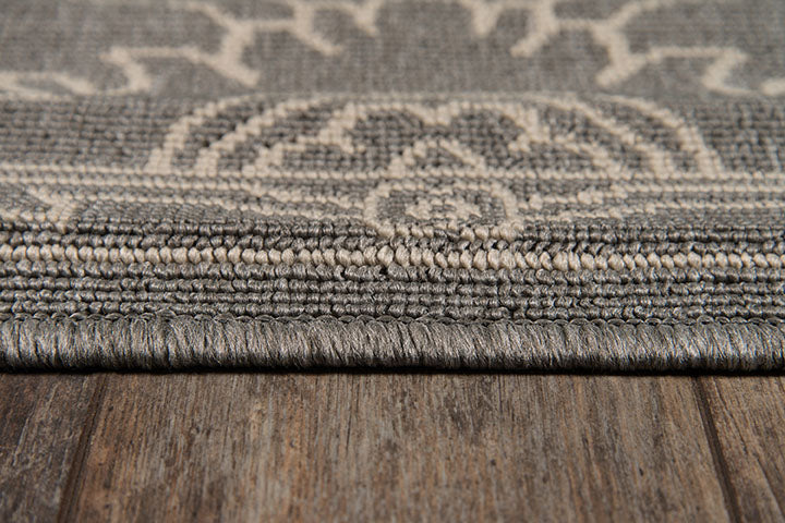 Momeni Baja BAJ22 Grey Traditional Machine Made Rug