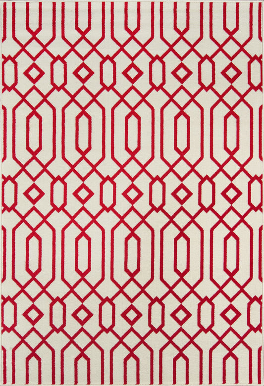 Momeni Baja BAJ-3 Ivory Contemporary Machine Made Rug