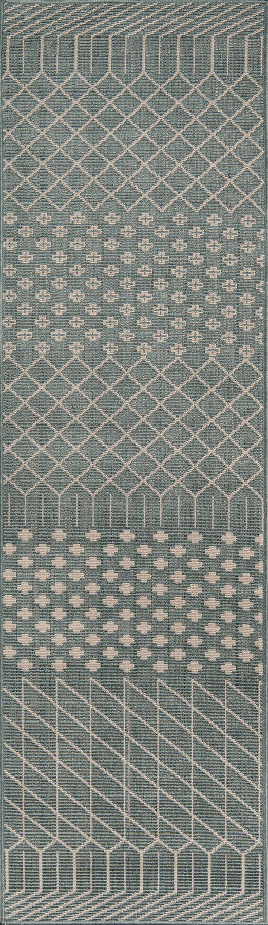 Momeni Baja BAJ32 Sage Contemporary Machine Made Rug