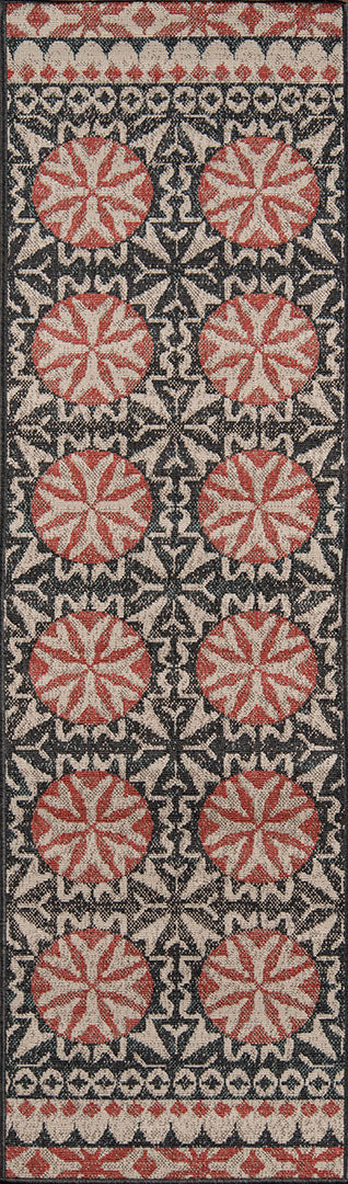 Momeni Baja BAJ33 Charcoal Contemporary Machine Made Rug