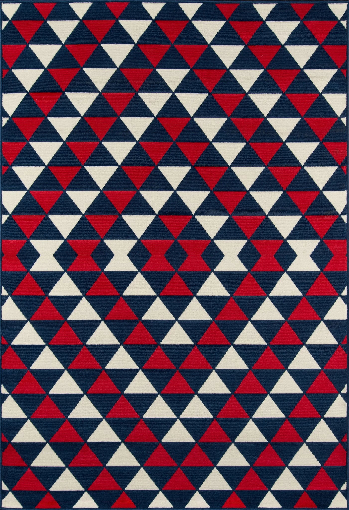 Momeni Baja BAJ-5 Red Contemporary Machine Made Rug