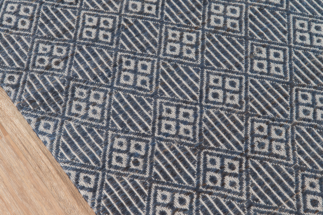 Momeni Bengal BEN-3 Blue Transitional Hand Woven Rug