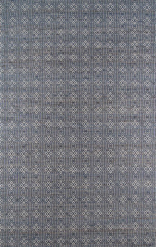 Momeni Bengal BEN-3 Blue Transitional Hand Woven Rug