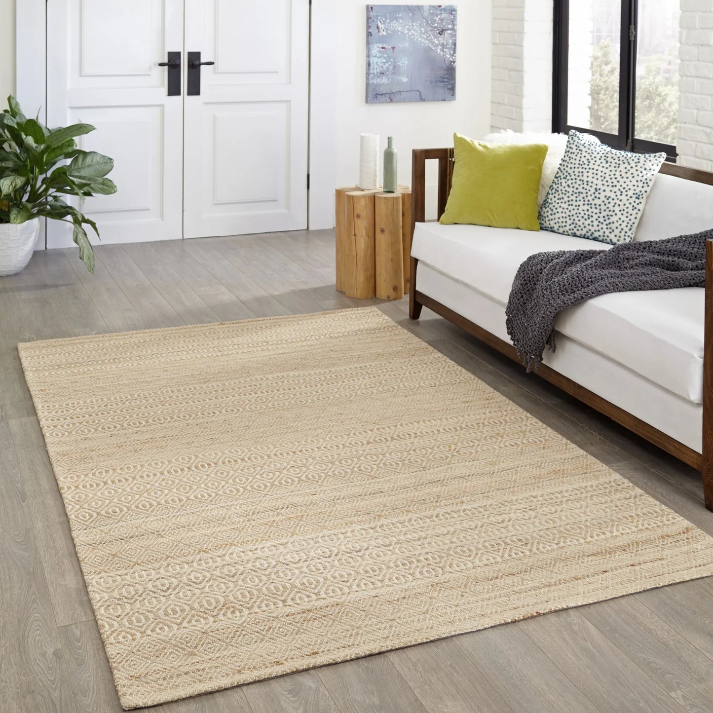 Momeni Bengal BEN-4 Natural Transitional Hand Woven Rug