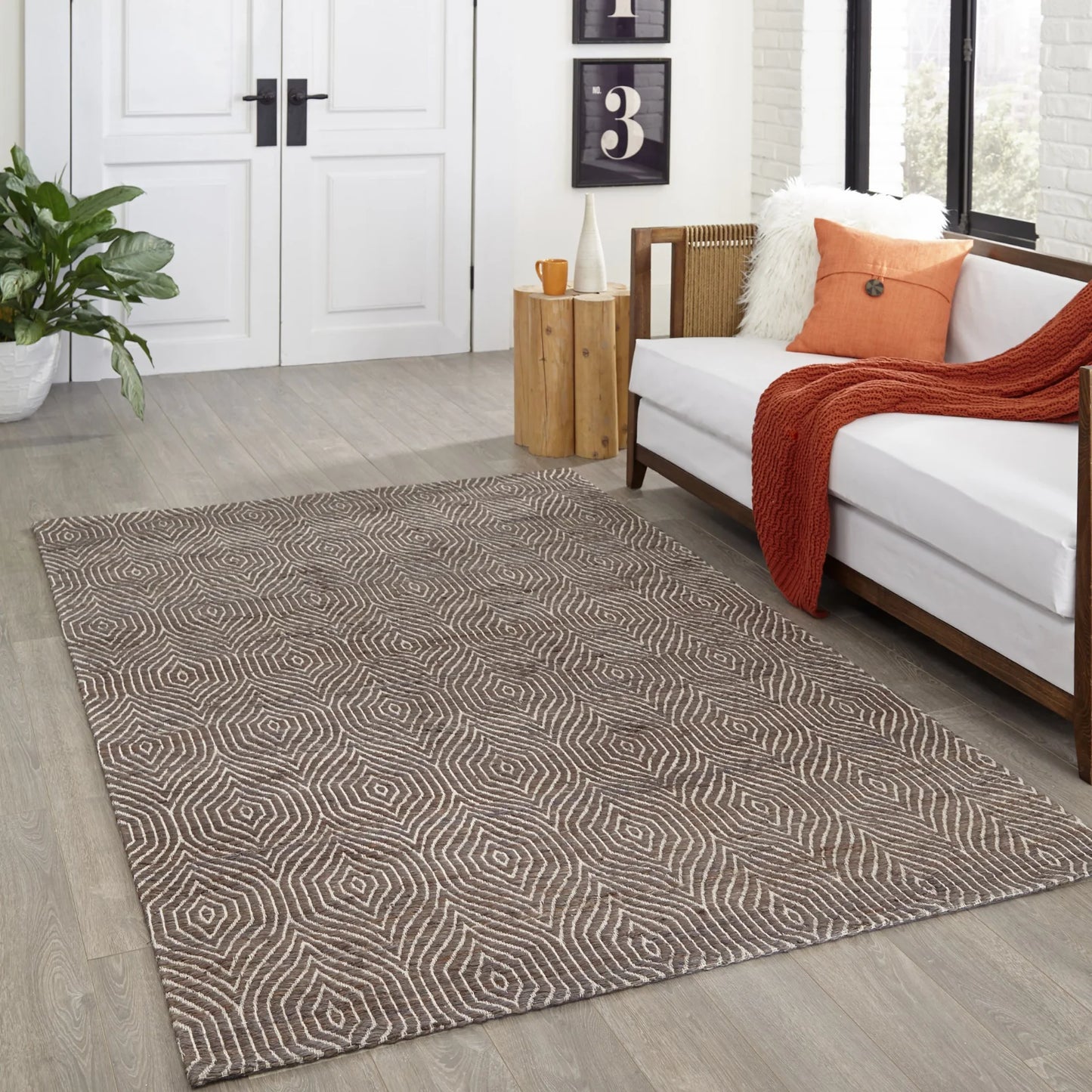 Momeni Bengal BEN-6 Charcoal Transitional Hand Woven Rug