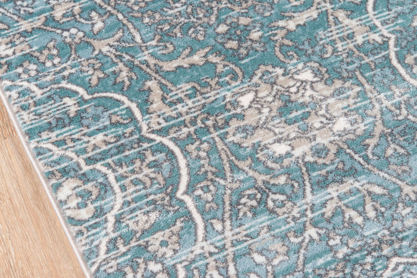 Momeni Brooklyn Heights BH-07 Blue Transitional Machine Made Rug