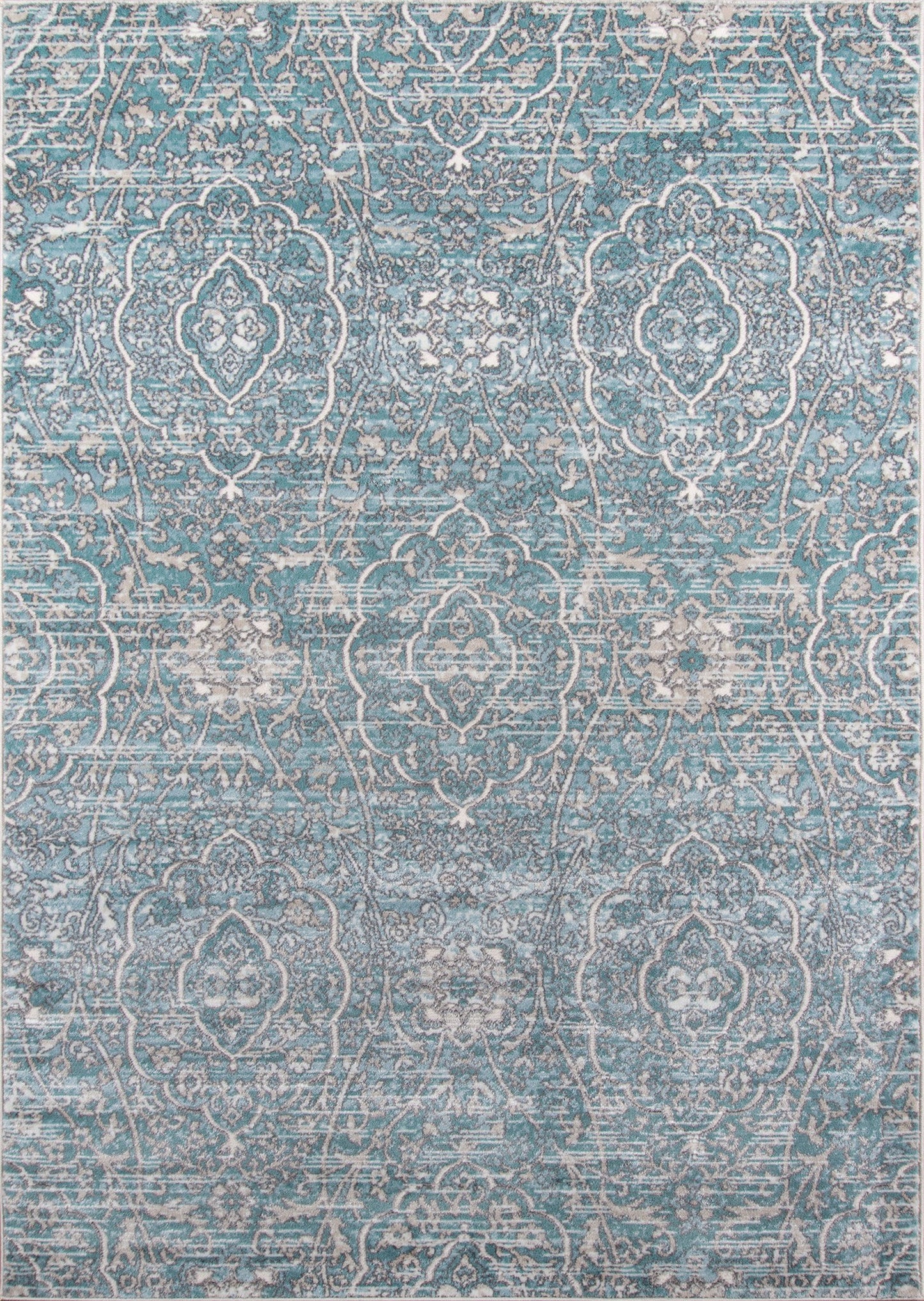 Momeni Brooklyn Heights BH-07 Blue Transitional Machine Made Rug