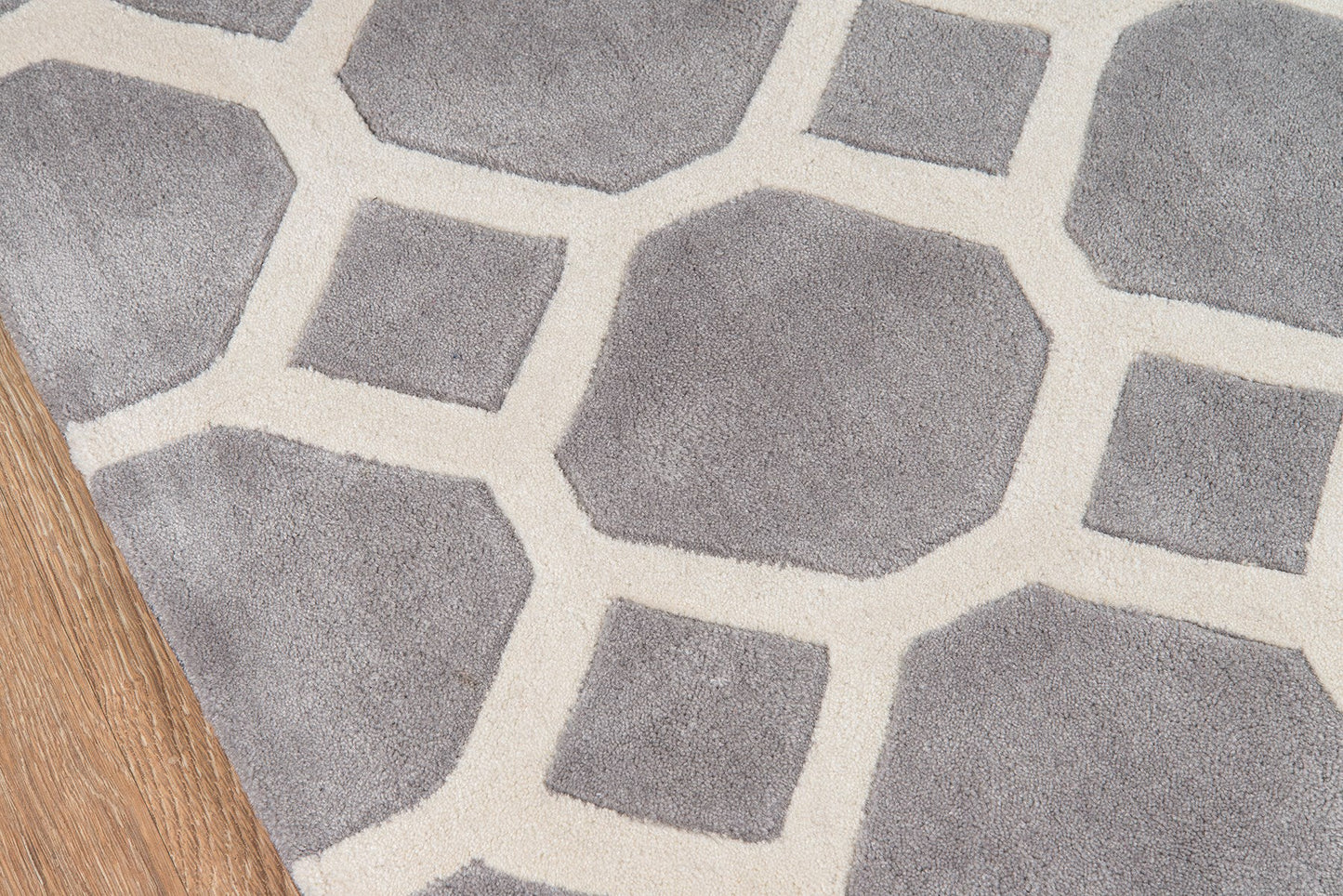 Momeni Bliss BS-11 Grey Contemporary Hand Tufted Rug