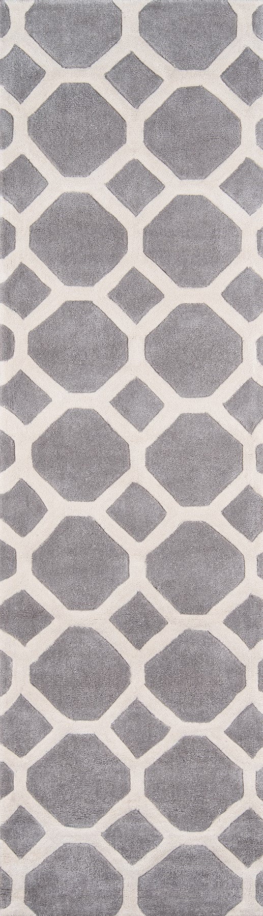 Momeni Bliss BS-11 Grey Contemporary Hand Tufted Rug