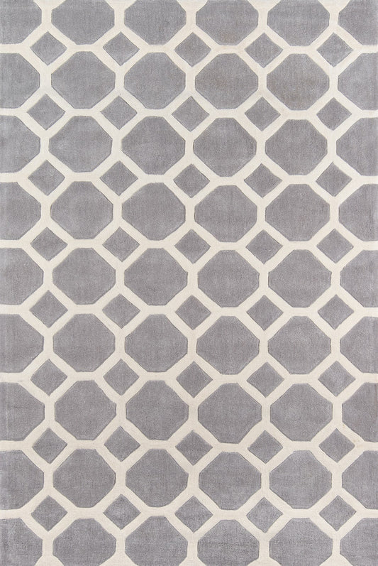 Momeni Bliss BS-11 Grey Contemporary Hand Tufted Rug