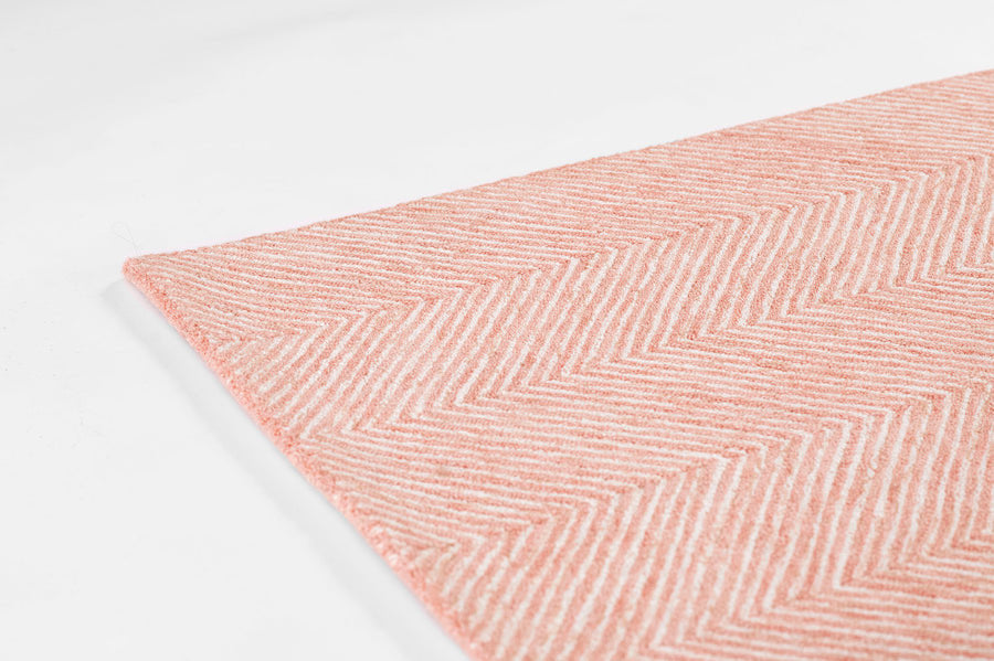 Momeni Charles CHR-1 Pink Contemporary Hand Tufted Rug