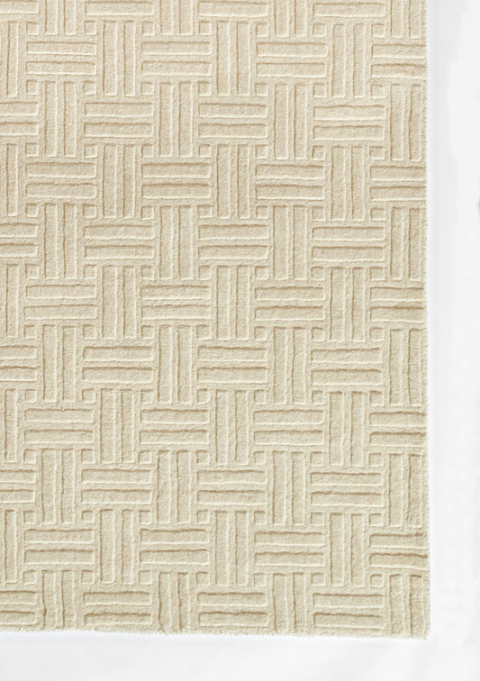 Momeni Contour CON-5 Ivory Contemporary Hand Woven Rug