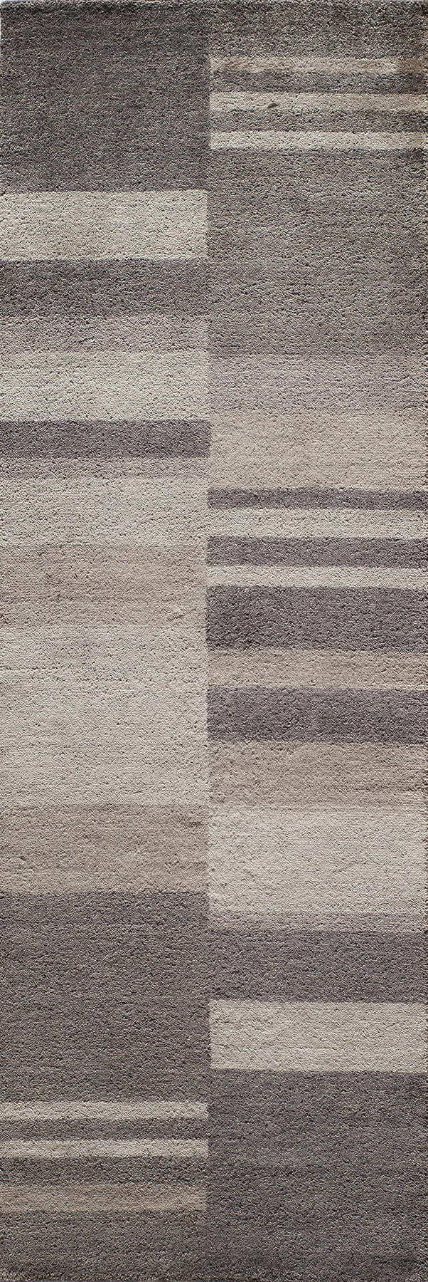 Momeni Gramercy GM-10 Charcoal Contemporary Hand Loomed Rug