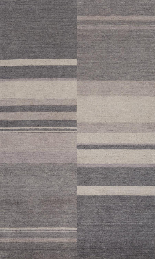 Momeni Gramercy GM-10 Charcoal Contemporary Hand Loomed Rug