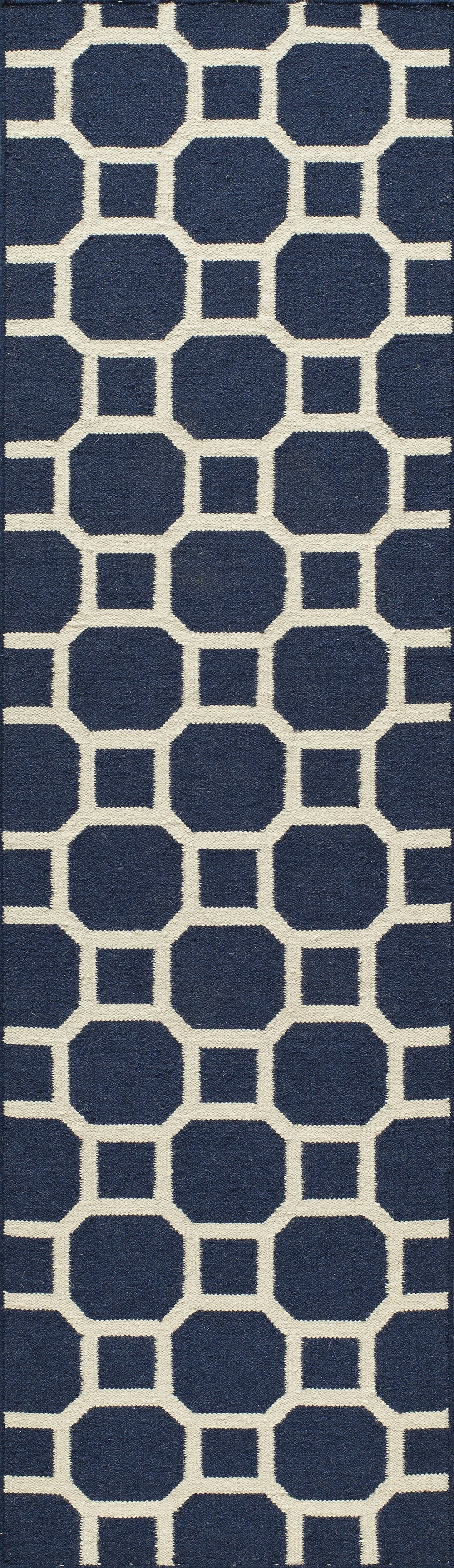 Momeni Laguna LG-01 Navy Contemporary Hand Woven Rug