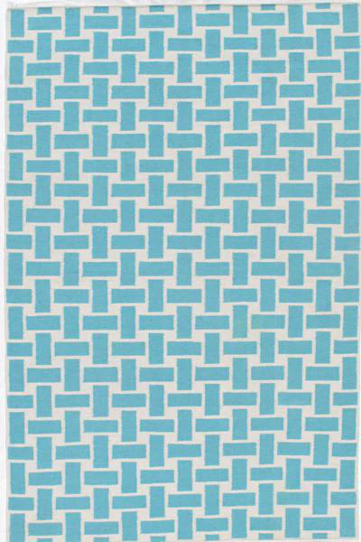 Momeni Laguna LG-02 Aqua Contemporary Hand Woven Rug