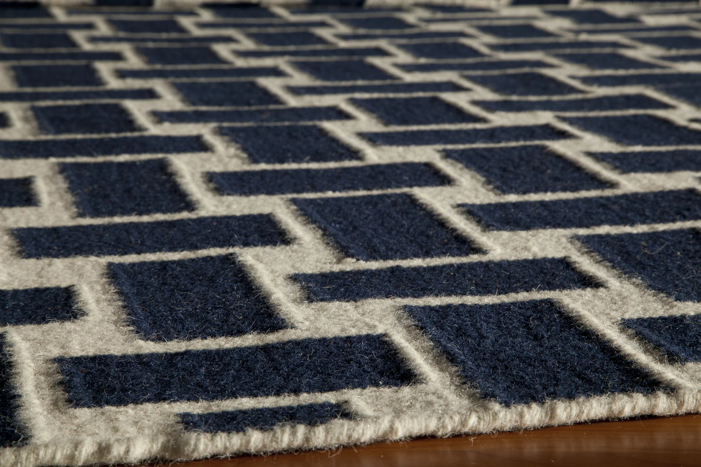 Momeni Laguna LG-02 Navy Contemporary Hand Woven Rug