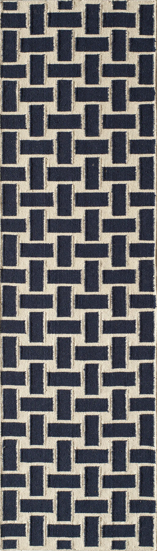 Momeni Laguna LG-02 Navy Contemporary Hand Woven Rug