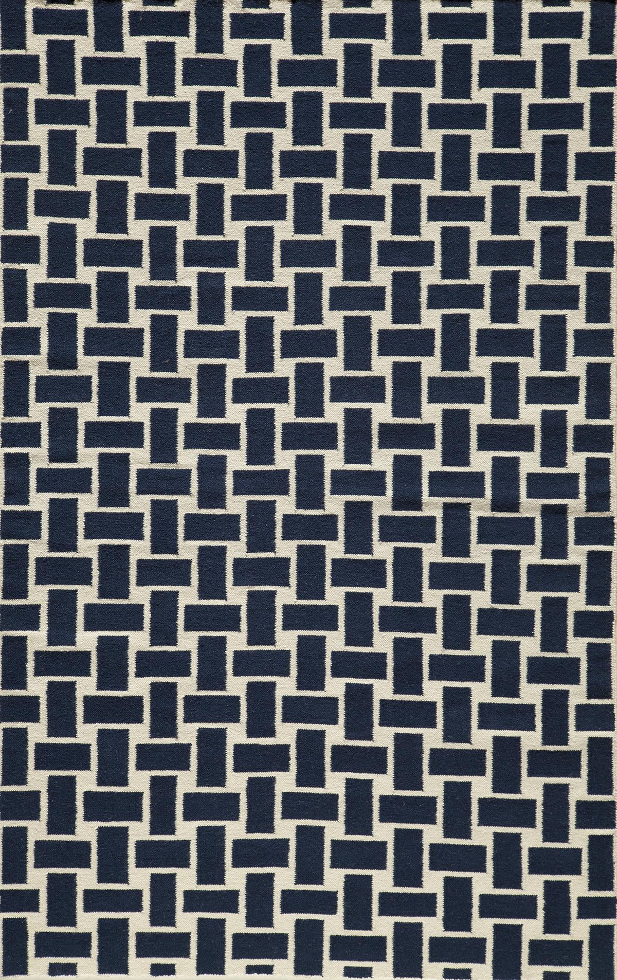 Momeni Laguna LG-02 Navy Contemporary Hand Woven Rug