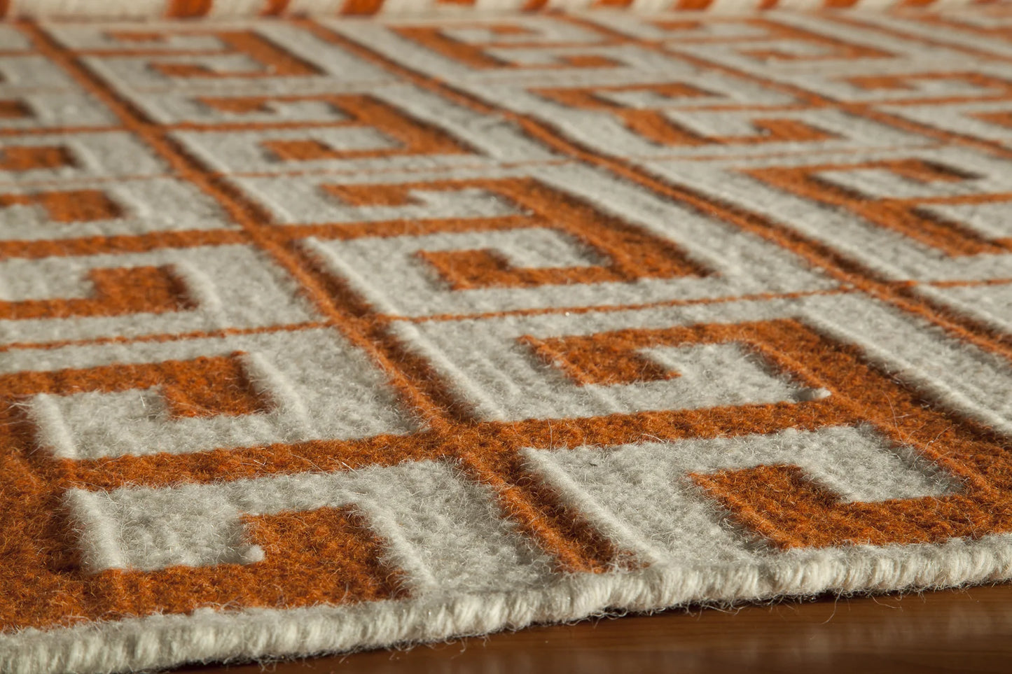 Momeni Laguna LG-05 Orange Contemporary Hand Woven Rug