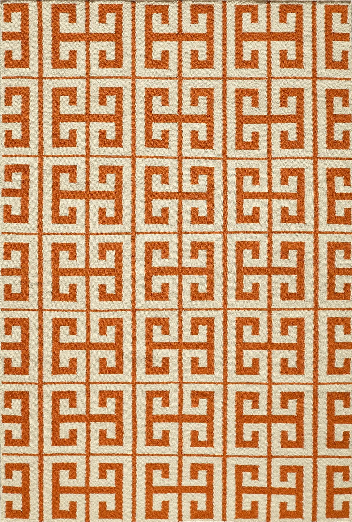 Momeni Laguna LG-05 Orange Contemporary Hand Woven Rug