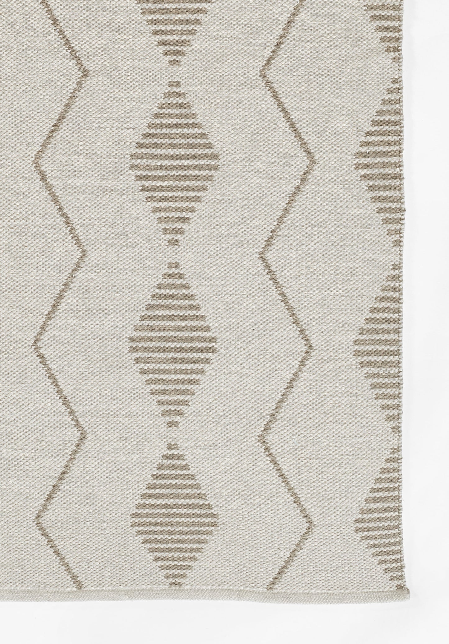 Novogratz Malmo MLO-3 Ivory Contemporary Hand Woven Rug