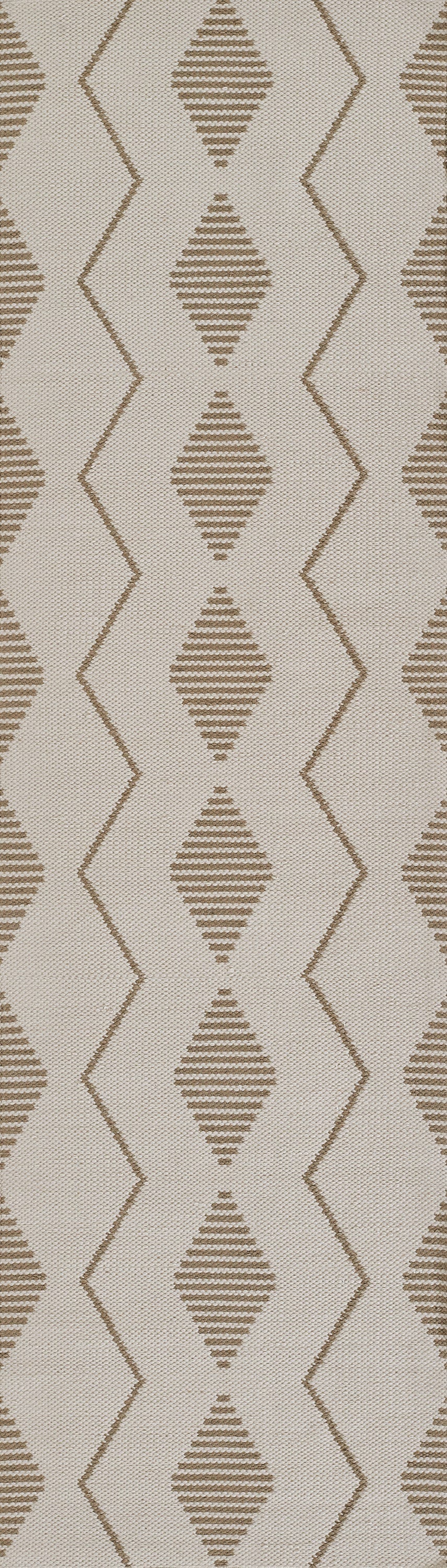 Novogratz Malmo MLO-3 Ivory Contemporary Hand Woven Rug