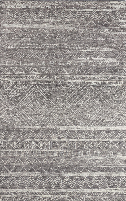 Momeni Mallorca MRC-1 Grey Contemporary Hand Hooked Rug