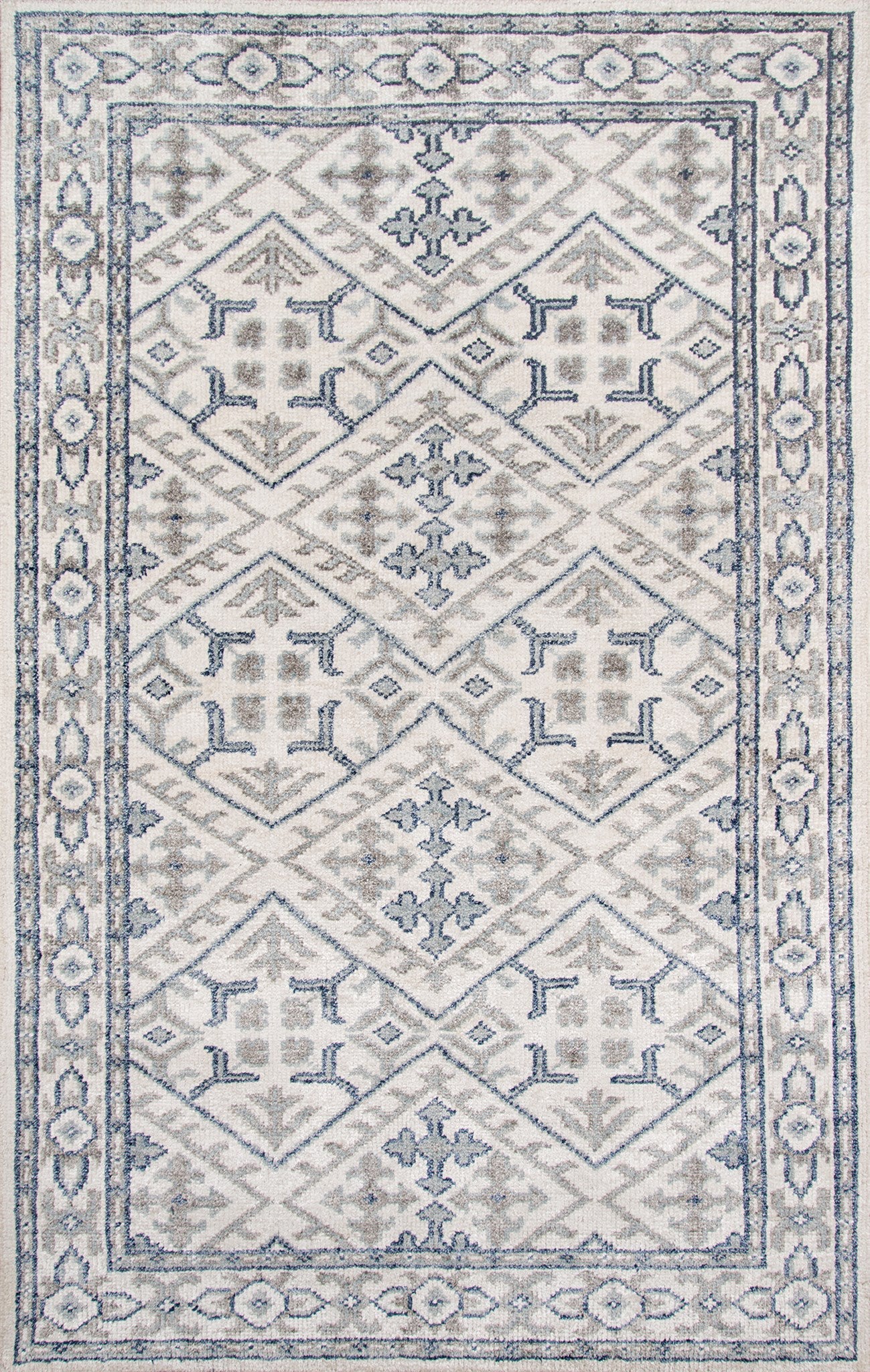 Momeni Nova NOV-2 Ivory Contemporary Hand Knotted Rug