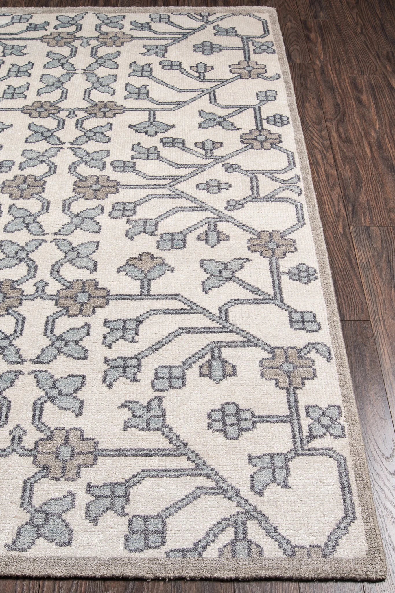 Momeni Nova NOV-3 Ivory Contemporary Hand Knotted Rug