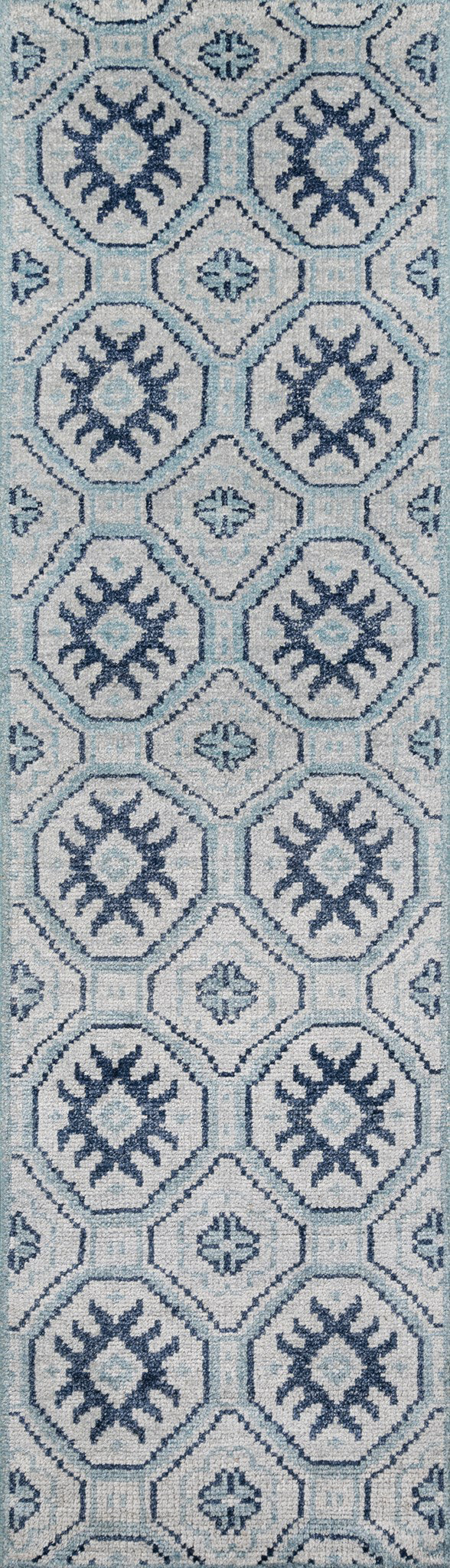 Momeni Nova NOV-4 Blue Contemporary Hand Knotted Rug